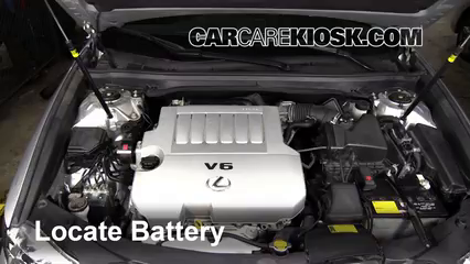 lexus hybrid battery jump start